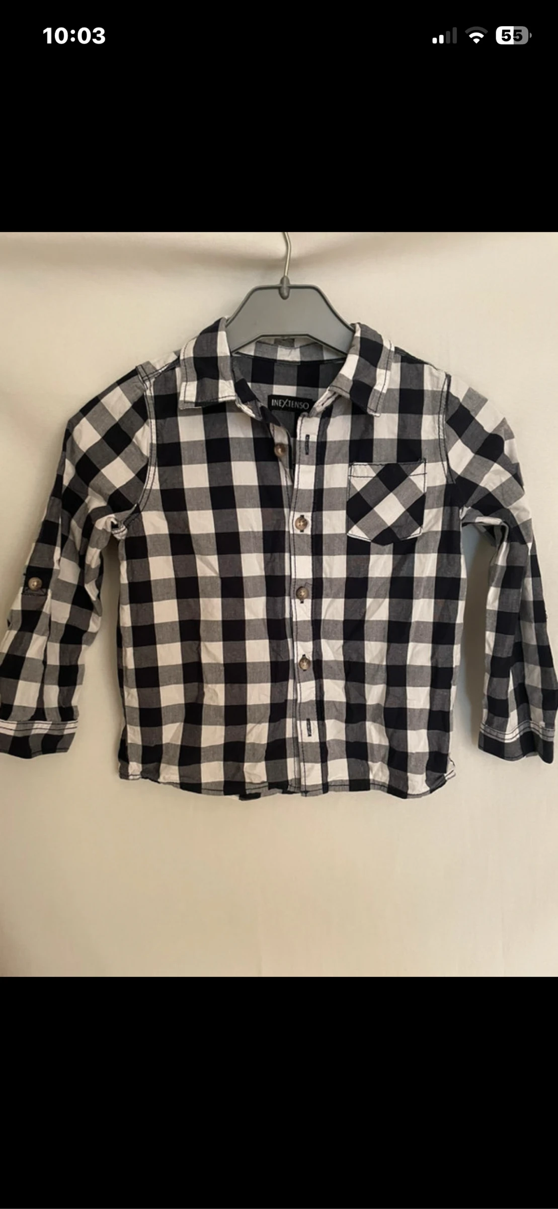 Chemise 3 ans 